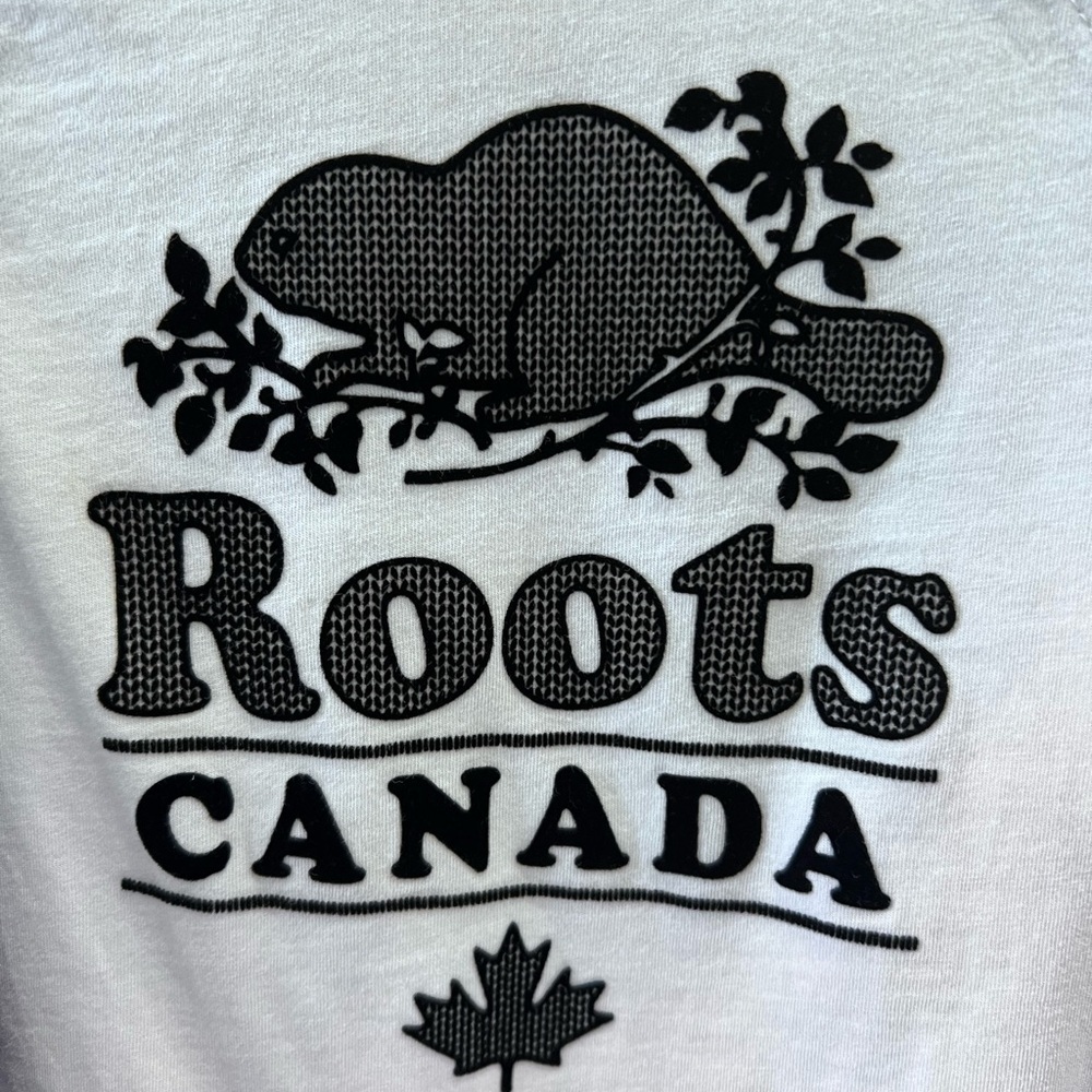 ⭐️3/30⭐️ Roots Canada Kids Blue and White Cabin Shirt - Picture 2 of 5